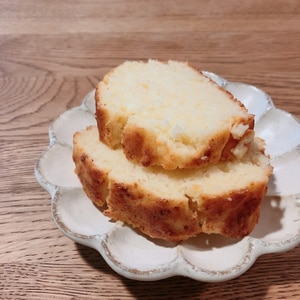 牛乳消費に♪カッテージチーズのパウンドケーキ♪